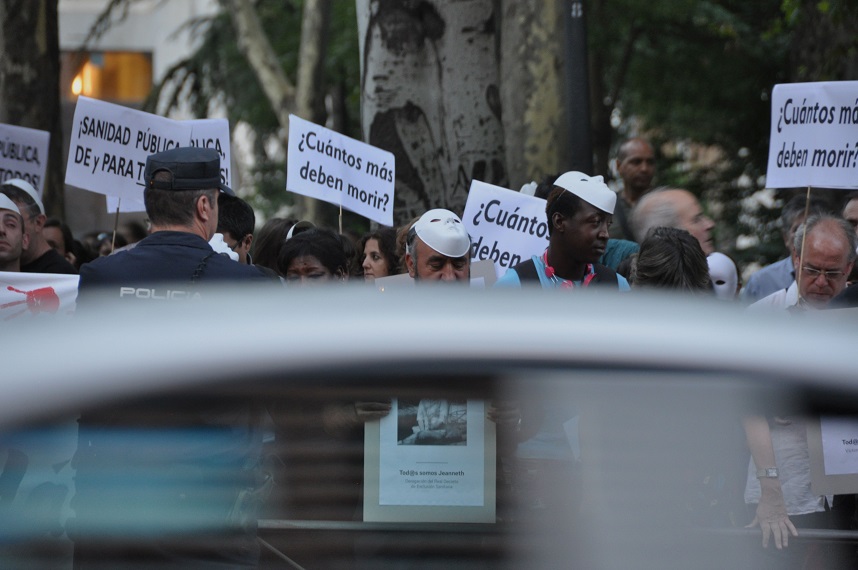 Concentración en la vigilia por Jeanneth Beltrán